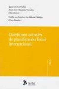 portada Cuestiones Actuales de Planificacion Fiscal Internacional (in Spanish)