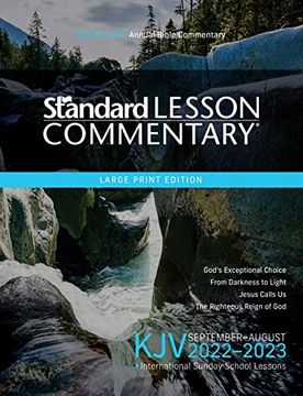 portada Kjv Standard Lesson Commentary® Large Print Edition 2022-2023 (en Inglés)