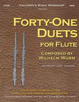 portada Forty-One Duets for Flute: by Wilhelm Wurm (en Inglés)