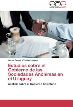 portada Estudios sobre el gobierno de las Sociedades Anónimas en el Uruguay