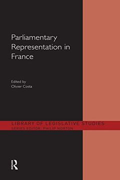 portada Parliamentary Representation in France (in English)