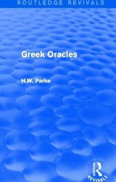 portada Greek Oracles (Routledge Revivals) (en Inglés)