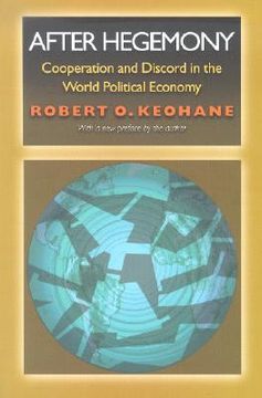 after hegemony,cooperation and discord in the world political economy