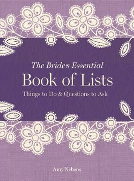 portada The Bride's Essential Book of Lists (en Inglés)