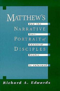 portada matthew's narrative portrait of disciples: how the text-connoted reader is informed (en Inglés)