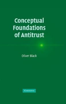 portada Conceptual Foundations of Antitrust (in English)