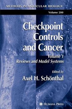 portada checkpoint controls and cancer: volume 1: reviews and model systems (en Inglés)