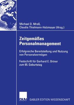 portada Zeitgemäßes Personalmanagement: Erfolgreiche Bereitstellung und Nutzung von Personalvermögen (German Edition)