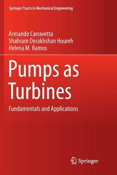 portada Pumps as Turbines: Fundamentals and Applications