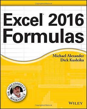 portada Excel 2016 Formulas (Mr. Spreadsheet's Bookshelf) (en Inglés)