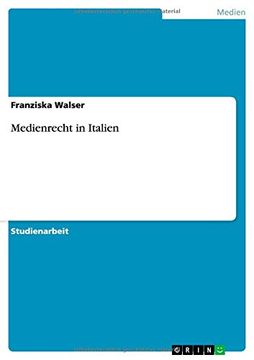 portada Medienrecht in Italien (German Edition)