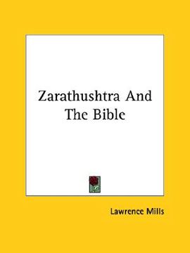 portada zarathushtra and the bible (in English)