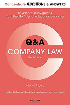 portada Concentrate Questions and Answers Company Law: Law q&a Revision and Study Guide (Concentrate Questions & Answers) 