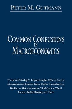 portada common confusions in macroeconomics (en Inglés)