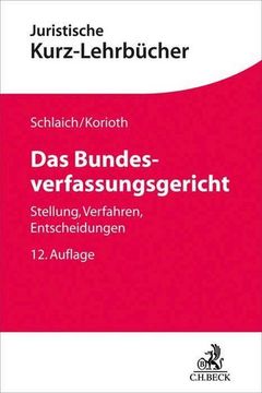 portada Das Bundesverfassungsgericht (in German)