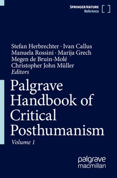 portada Palgrave Handbook of Critical Posthumanism (en Inglés)