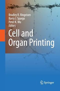 portada Cell and Organ Printing (en Inglés)