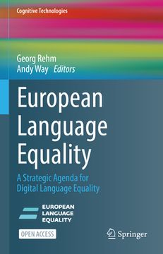 portada European Language Equality: A Strategic Agenda for Digital Language Equality (en Inglés)