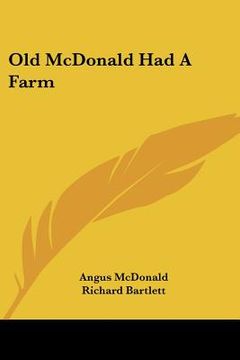 portada old mcdonald had a farm (en Inglés)
