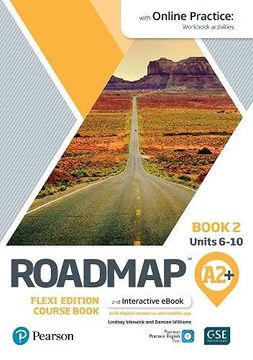portada Roadmap a2+ Flexi Edition Course Book 2 With and Online Practice Access (en Inglés)