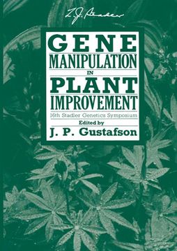 portada Gene Manipulation in Plant Improvement (en Inglés)