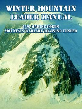 portada winter mountain leader manual (en Inglés)