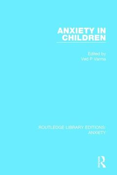 portada Anxiety in Children (in English)