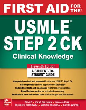 portada First aid for the Usmle Step 2 ck, Eleventh Edition (en Inglés)