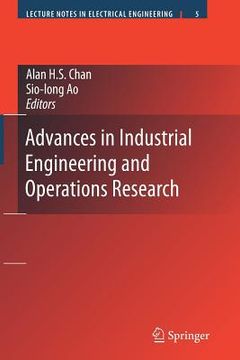 portada advances in industrial engineering and operations research