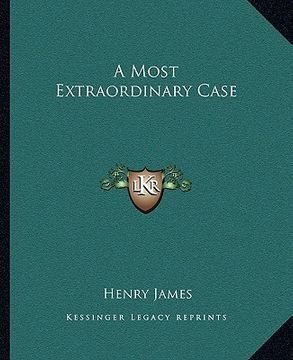 portada a most extraordinary case (in English)