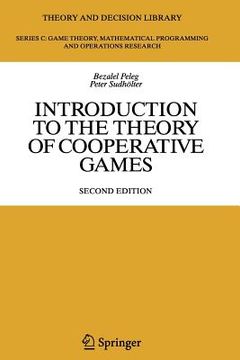 portada introduction to the theory of cooperative games