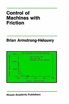 portada control of machines with friction (en Inglés)
