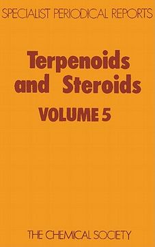 portada terpenoids and steroids: volume 5 (en Inglés)