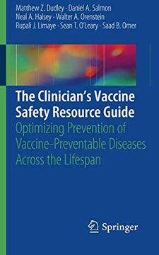 portada The Clinician’S Vaccine Safety Resource Guide: Optimizing Prevention of Vaccine-Preventable Diseases Across the Lifespan (en Inglés)