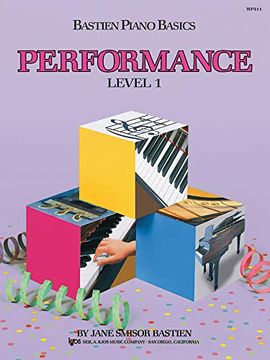 portada Wp211 - Bastien Piano Basics - Performance Level 1 