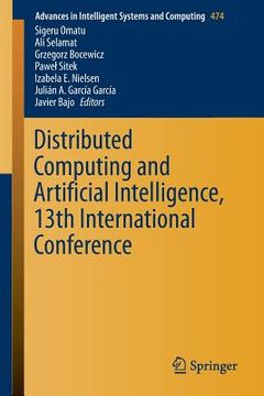 portada Distributed Computing and Artificial Intelligence, 13th International Conference (in English)
