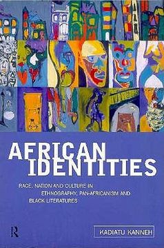 portada african identities: pan-africanisms and black identities (en Inglés)