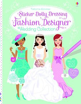 portada Sticker Dolly Dressing Fashion Designer Wedding Collection (en Inglés)