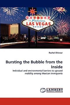 portada bursting the bubble from the inside (in English)