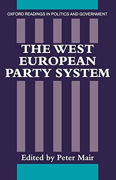 portada The West European Party System (Oxford Readings in Politics and Government) (en Inglés)