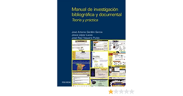 portada Manual de Investigacion Bibliografica y Documental: Teoria y Prac Tica