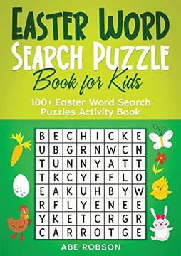 portada Easter Word Search Puzzle Book for Kids: 100+ Easter Word Search Puzzles Activity Book (The Ultimate Word Search Puzzle Book Series) (en Inglés)