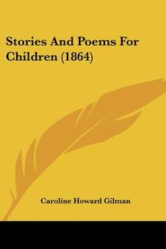 portada stories and poems for children (1864) (en Inglés)