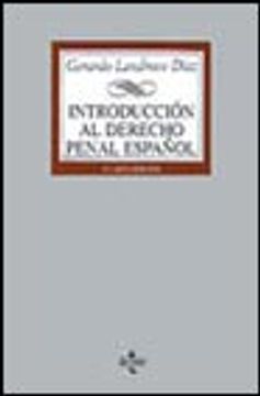 portada Introduccion al Derecho Penal Español (5ª Ed. )