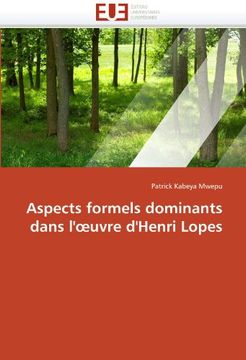 portada Aspects Formels Dominants Dans L' Uvre D'Henri Lopes