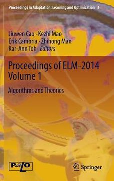 portada Proceedings of Elm-2014 Volume 1: Algorithms and Theories
