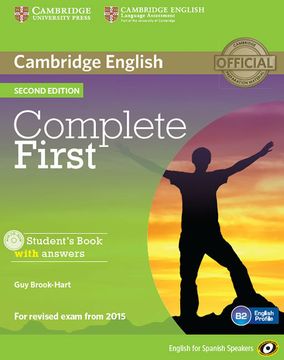 portada Complete First for Spanish Speakers Self-Study Pack (Student's Book With Answers, Class Audio cds (3)) 2nd Edition 