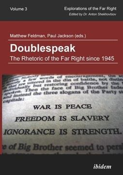 portada Doublespeak: The Rhetoric of the far Right Since 1945. 