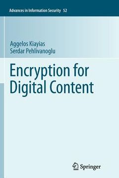 portada encryption for digital content (en Inglés)
