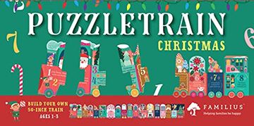 portada Puzzletrain: Christmas 26-Piece Puzzle (in English)